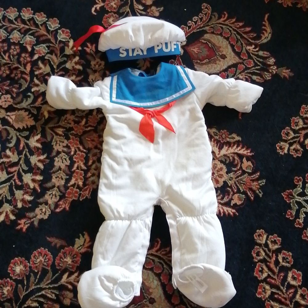 Stay puft marshmallow man costume